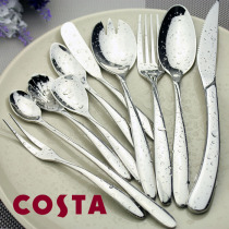 British costa padded stainless steel Western tableware knife fork spoon fork spoon Knife spoon Western food tableware set