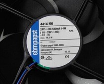4414 2HH original German EBMPAPST 24VDC 460mA 11W 120mm * 120mm * 38 devices fan
