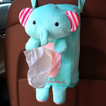Car tissue box car tissue box cartoon cute hanging creative car tissue box set car supplies