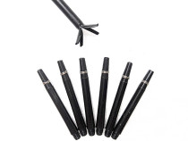 2BA threaded PVC dart Rod good toughness plastic nylon dart rod not easy to break for closing shape dart needle