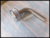 Stainless steel railing seven-character glass connecting claw piece handrail glass connecting fixing clip glass connecting clip