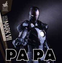 Spot HT MMS282 Hottoys Reunion 2 Iron Man limited black MK7 stealth version