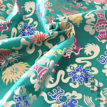 Budu Yunjin Eight auspicious Buddhist fabric garment fabrics for table law tablecoub background cloth not to be changed 