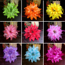 Classical Modern Dance Square Dance Opening Dance Yangko Dance Headwear Stage Performance Performance floral headdress Fingers