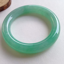 The green and green bracelet of jadeite natural jade bracelet Myanmar old pit a goods Jade round ice glutinous jade bracelet