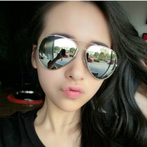Mens sunglasses womens trendy color film sunglasses retro reflective sunglasses driving driver glasses 3026
