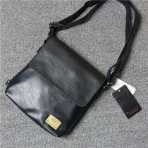 Tide Men 2020 New threebox Crazy Horse Leather Mens Bag Japanese and Korean Cross Vertical Soft Leather Backpack Mens Shoulder Bag