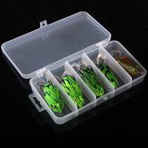 Luya Thunder Frog fake bait set Luya bait Soft Bait Lei Qiang Luya fake bait black fish fake bait Thunder frog