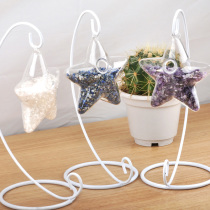 Transparent ball ornaments star heart-shaped fashion creative glass ornaments home office gift decorations