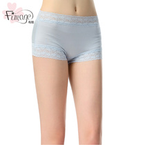 Fiimage has Silk Silk Lady mid-waist briefs comfortable and unscented thin lace summer shorts