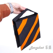 Sandbag for studio light stand two-color striped sandbag load-bearing canvas balance sand