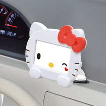 Japan SanrioHello Kitty head type iPhone5 5s suction cup mobile phone holder mobile phone holder