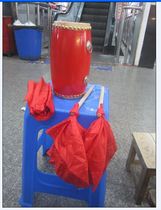 12CM childrens waist drum Buffalo - leather drum wood - chest buffalo drum high about 25CM