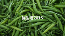 Fresh Green Millet Peppers Green Pepper Blue Small Spike Pepper 250g Beijing-Tianjin-Hebei Arbitrary 6 Pieces