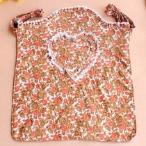 Yunnan traditional back is fashionable heart-shaped lamp velvet cotton back Children Baby hard head strap bag