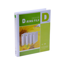 Long life US-1530D cardboard clip 1 5 inch folder insert clip A4 white clip punching folder 3-hole clip