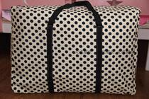 Extra large thick waterproof Oxford cloth moving bag Luggage canvas snakeskin woven packing bag Oversized wrapping bag