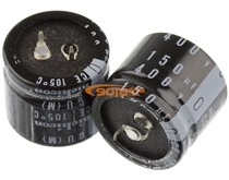 Japan nichicon (Nikon) GU series bile machine filter high voltage electrolytic capacitor (150uf 400V)
