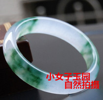 Fei Mei Floating Rock Ying Shi Ice Store Floating Flower Bracelet Female Genitalite Jade Bracelet Classical Beauty Bracelet