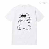  SUPREME X UNDERCOVER BEAR BOX LOGO TEE LITTLE BEAR BOX SHORT-SLEEVED T-SHIRT