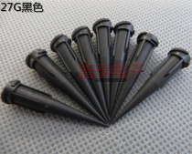 27g black dispensing needle TT plastic oblique Needle Needle nozzle full plastic glue needle injection syringe