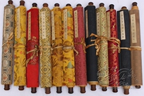 Antique miscellaneous collection antique imperial decree Qing Emperor Imperial decree Manchu Chinese bilingual ten Imperial decree home furnishings