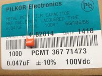 Philips CBB Capacitor 63V 100V 473K J ( 100V 0 047UF ) 5mm