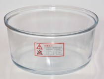 Original light wave furnace accessories 12L-17L glass cylinder high temperature air fryer large