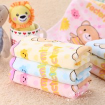 Cut velvet cartoon soft cotton childrens towel wash face towel cotton cute small face towel