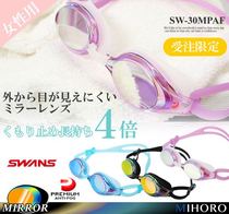 Made in Japan ~ SWANS 4 times anti-fog ladies special swimming goggles! *Direct delivery from Tokyo