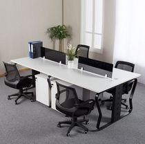 Office Desk Fashion Staff Desk Creative Office Furniture Simple Modern Staff Screen Table Combination Computer Desk