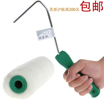 German Christine 4 inch Dexterity Pure Wool Drum Brush Head Sub D4906 paint Paint Corner Repair Brush