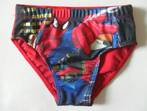 Foreign Trade Raw Single Boy Swimming Pants Triangle Spider-Man Baby Baby Swimming pants Children Speed Dry Cartoon