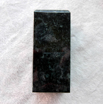 Jade seal Nanyang Dushan Jade natural old material Four Seasons safe eight square to collect practical plain jade seal