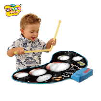 zippymat Infant children early education puzzle enlightenment Hand beat drum Learning Percussion playing music Toy blanket