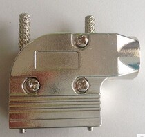 90-degree outgoing line rs232 serial port DB9 three-row 15 core vga shell zinc alloy assembled iron shell connector