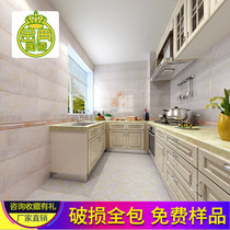 Tile 300 × 600 impermeable porcelain piece toilet wall tile kitchen floor tile modern minimalist floor tiles