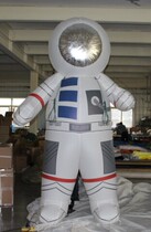 Inflatable space man Inflatable simulation robot air model Cartoon astronaut modeling popular science supplies