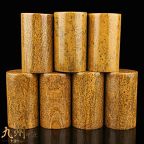 4*7 Nishan stone round seal practice seal material Name calligraphy and painting seal stone gold stone seal engraving