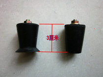 Various brands embedded gas stove LNG accessories rubber leg stove foot with suction cup 5MM screw