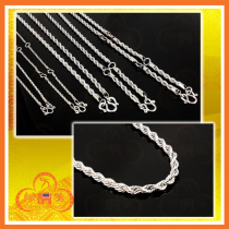 Special stainless steel hemp necklace shell hanging chain