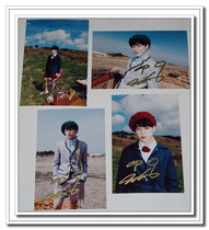 Bulletproof Youth League BTSJIMINP Park Jimin autographed YOUNG FOREVER publicity signature set photo