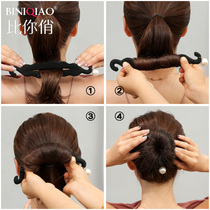 More than you Korean hair accessories Japanese and Korean headdresses imitation pearls ball heads flower bracts Hair Heads hair tools