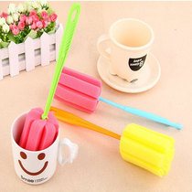Easy to use bottle brush sponge brush bottle brush cleaning brush plastic bottle brush bubble Cup brush