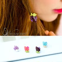 South Korea imported RenaChris hair accessories sweet grape hair small hairpin hair buckle banghai clip
