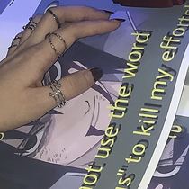 Foreign trade original single European and American 6-piece set of new round bead silver ring ring combination-limited time special price