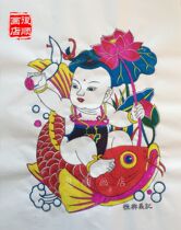 Yangjiabu woodblock prints years of year after years of pure manual production of non-material cultural heritage Taobao