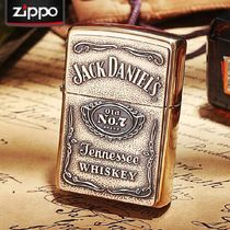 Lighter zippo genuine pure copper sticker Jack Daniels wine 254BJD428 zippo