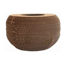 Deep bowl corrugated cat nest cat scratch board cat toy