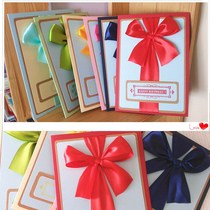 () A4 Super large business students holiday thanks and congratulations Business collective signature visit graduation card teacher